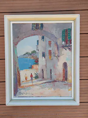 Jan Bevort - Mediterraans doorkijkje - Camprio kopen? Bied vanaf 50!