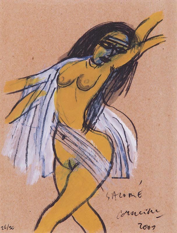 Corneille - Zeefdruk, Salomé II - Ingelijst kopen? Bied vanaf 150!