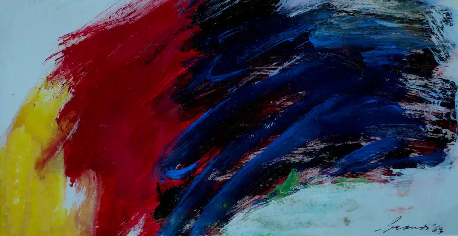 Eugène Brands - Ingelijste gouache - 1963(nieuwe lijst!!) kopen? Bied vanaf 899!