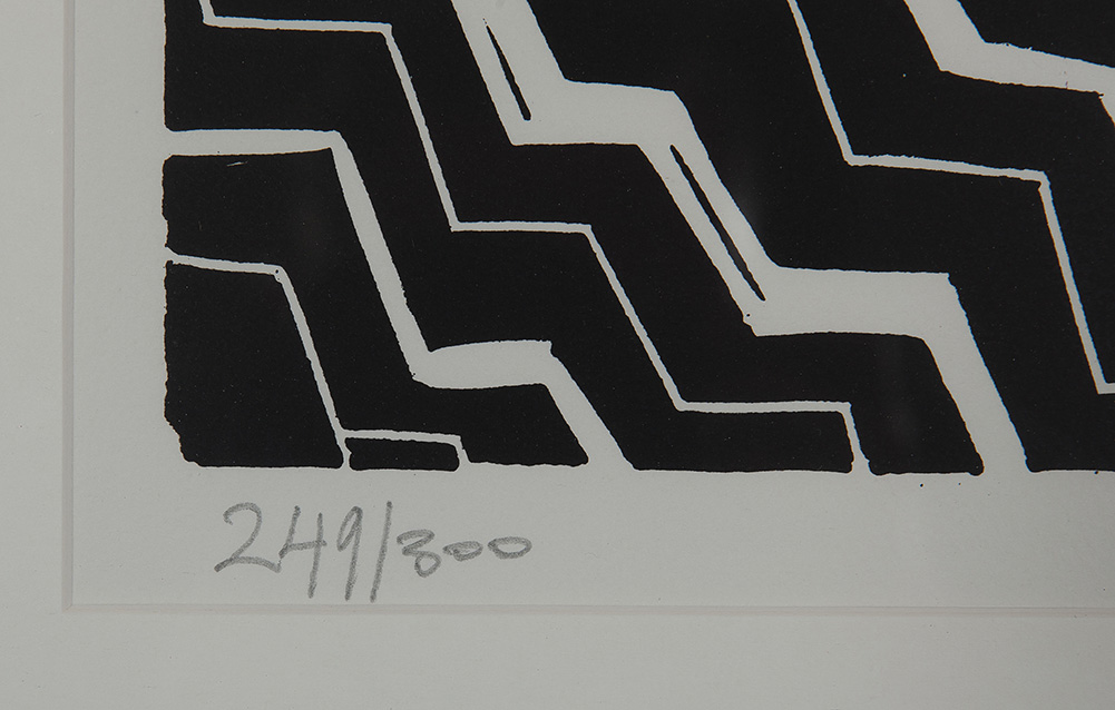 Hans Wap - Zeefdruk op papier - gesigneerd r.o. - oplage 249/300 ex. - 1992 kopen? Bied vanaf 10!