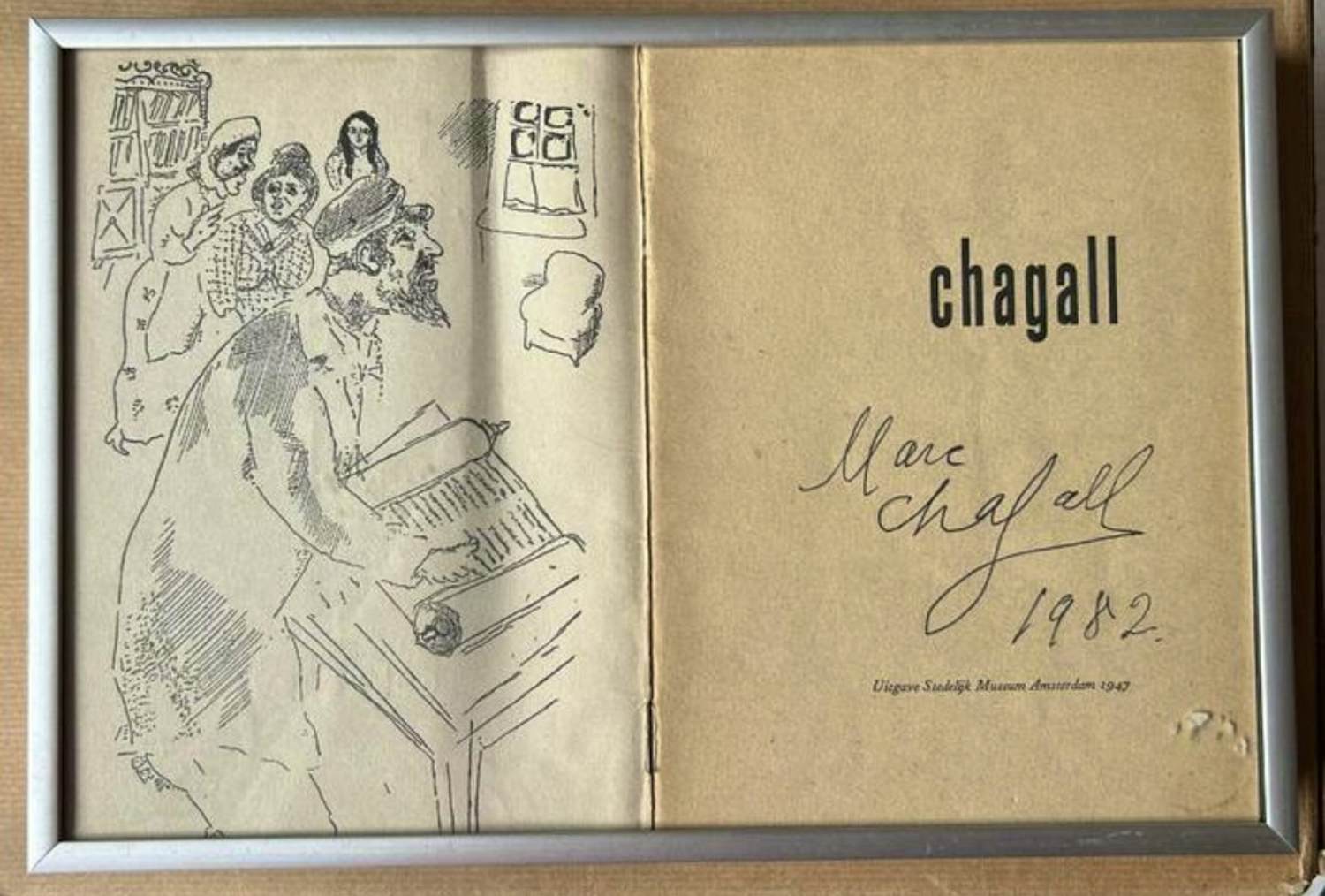 Marc Chagall - Chagall, Stedelijk Museum 1947 kopen? Bied vanaf 350!