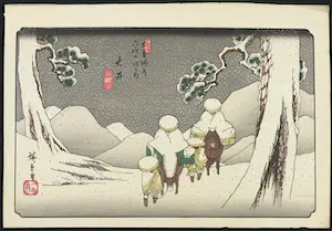 Ando Hiroshige - Houtdruk, Oi kopen? Bied vanaf 35!