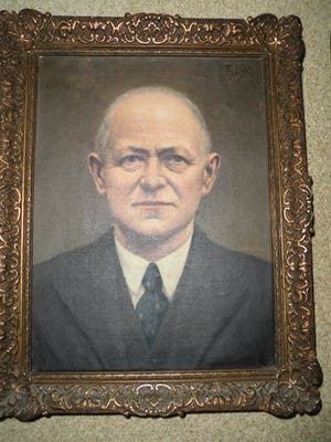 Frans Kops - Olieverfschilderij - 2 Portretten kopen? Bied vanaf 110!