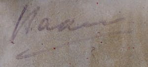 Pieter Haan - Gemengde techniek op papier, Zonder titel - Ingelijst kopen? Bied vanaf 60!