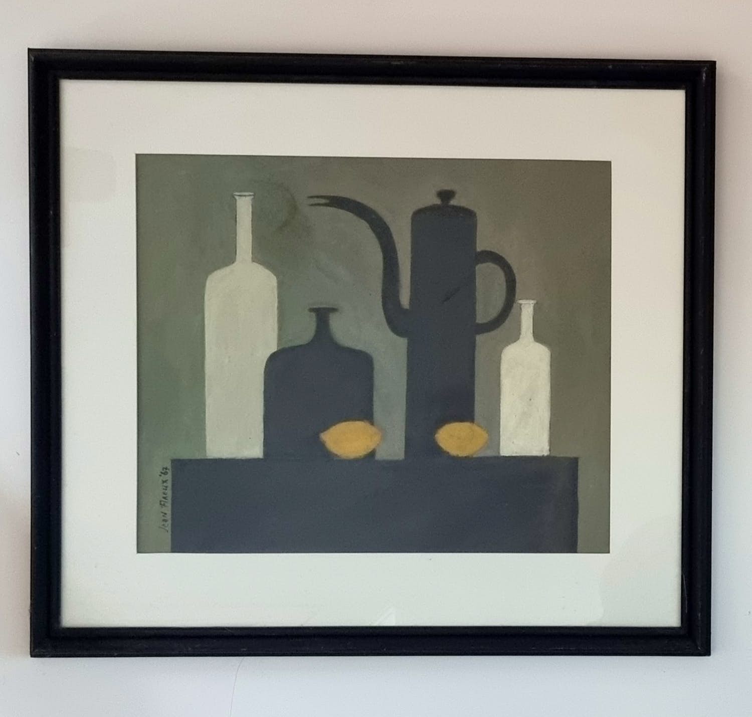 Jean Firoux - Stilleven met kannen en citroenen kopen? Bied vanaf 225!