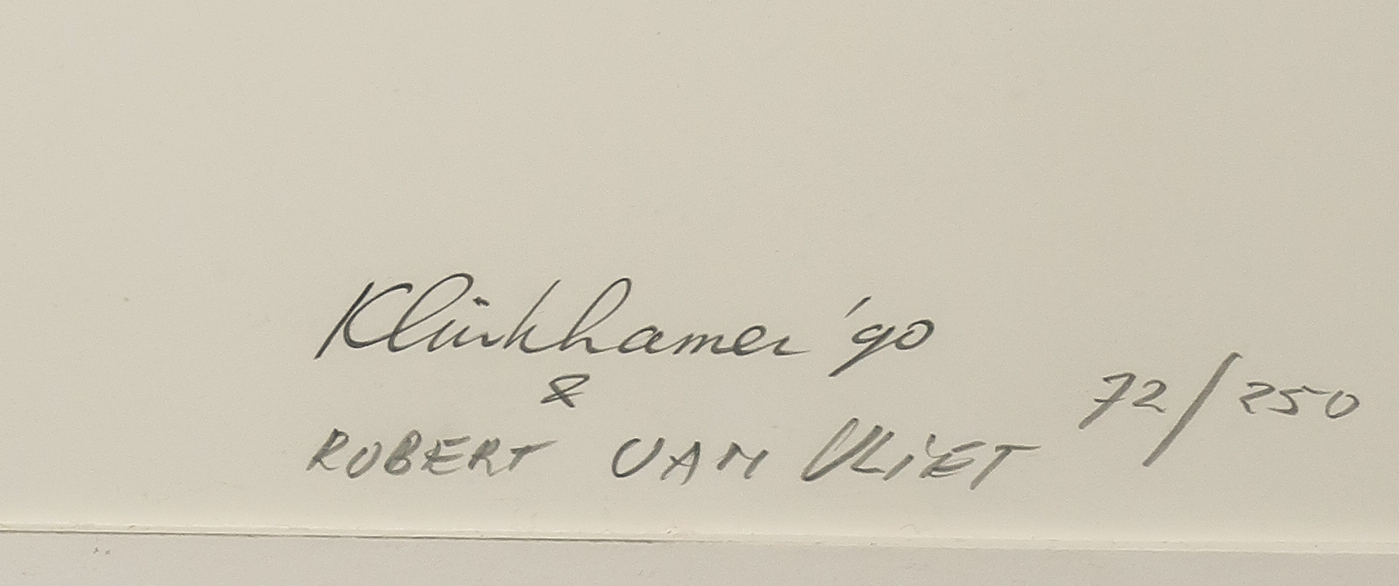 Henk Klinkhamer - en Robert van Vliet, Zeefdruk, Z.T. Tulpen - Ingelijst (Groot!) kopen? Bied vanaf 40!