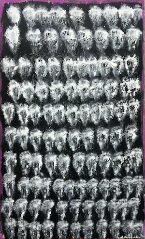 Leon Adriaans - origineel werk ‘Kwastafdrukken’ - 1990 kopen? Bied vanaf 650!