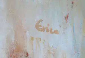 Erica Nass - Acryl op linnen, Paint it Black - Ingelijst (Groot) kopen? Bied vanaf 100!