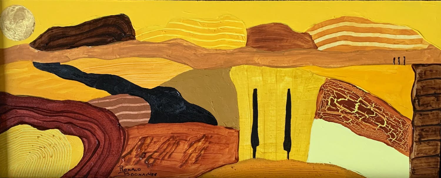 Ronald Boonacker - Italiaans Landschap (certificaat van echtheid) kopen? Bied vanaf 90!
