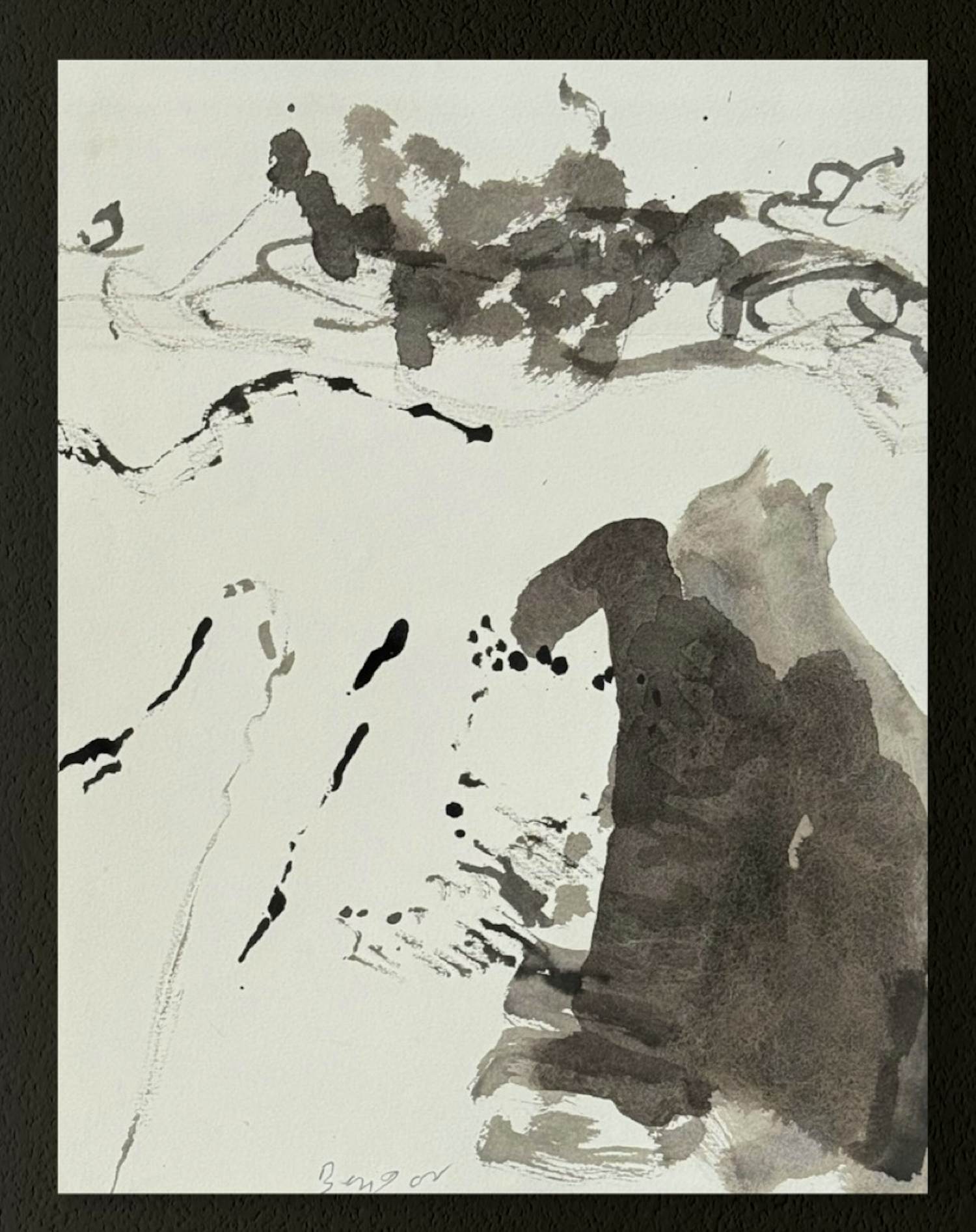 Hanna Ben Dov - Wunderschöne lyrische Abstraktion aus den 1960er Jahren – New School of Paris kopen? Bied vanaf 120!