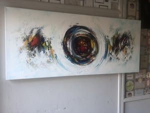 Gena - Abstract “ Kleurgebieden “ kopen? Bied vanaf 200!