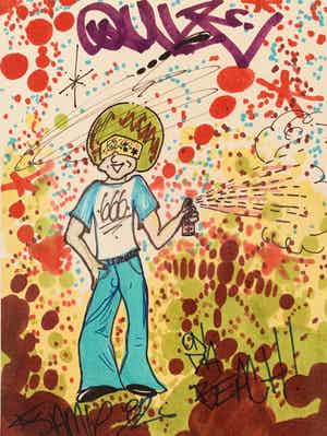 QUIK (Lin Felton) - On da Beach verkocht voor € 250!