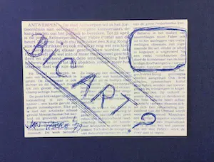 Jan Fabre - Uitgewrongen Art kopen? Bied vanaf 850!