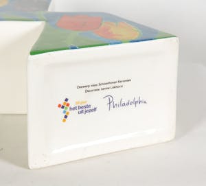 Niet of onleesbaar gesigneerd - i.s.m. Janine Lokhorst - Tulpenvaas kopen? Bied vanaf 1!