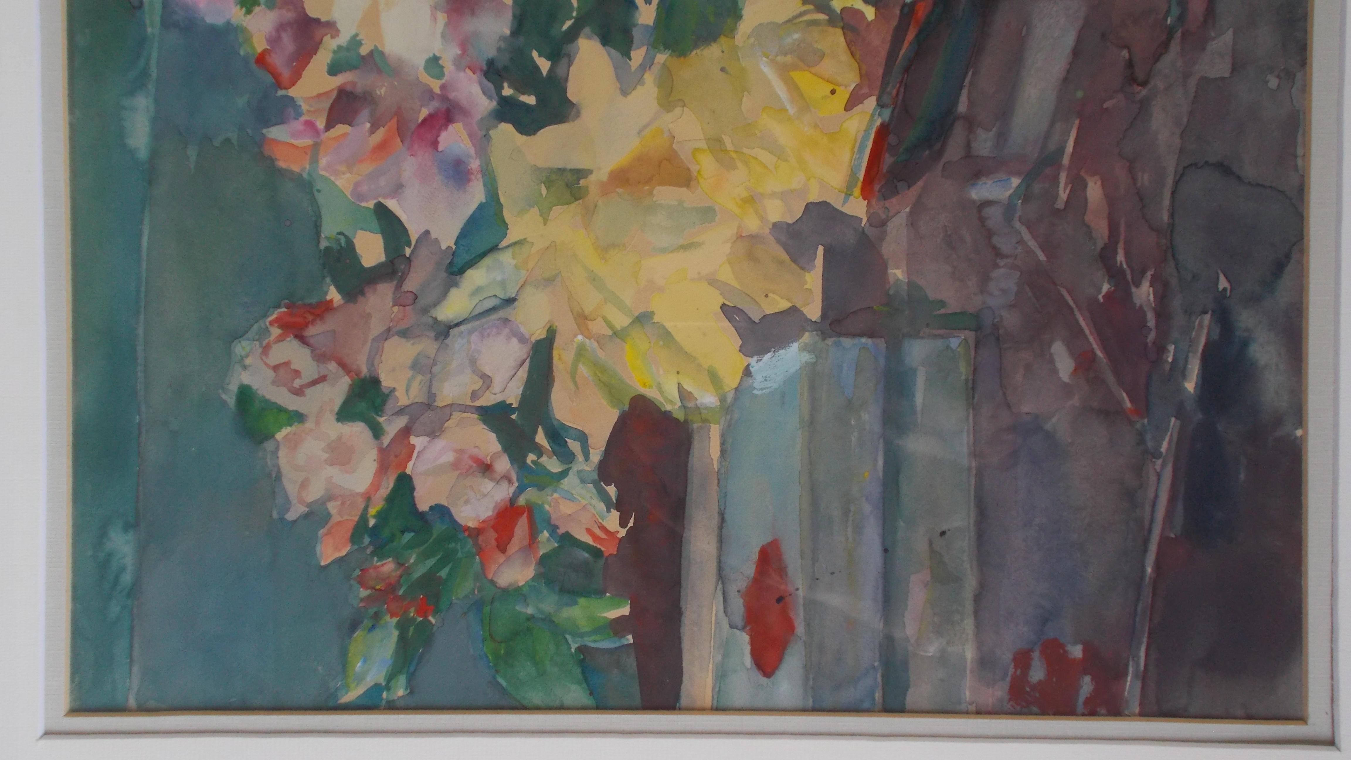 Kees Verwey - Stilleven met pioenrozen kopen? Bied vanaf 2375!