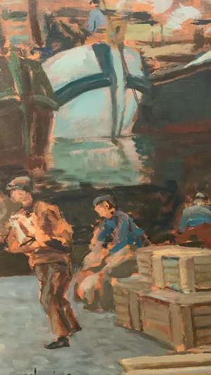 Martin van Waning - Gezicht op Dordrecht kopen? Bied vanaf 1250!