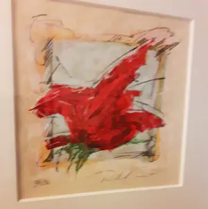 Richard Smeets - Zeefdruk, mooi gelijst kopen? Bied vanaf 45!