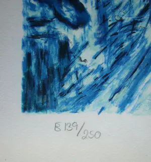 AcheterMarc Chagall - Lovers over Paris - Lithografie - 1985? Enchérissez de 300!