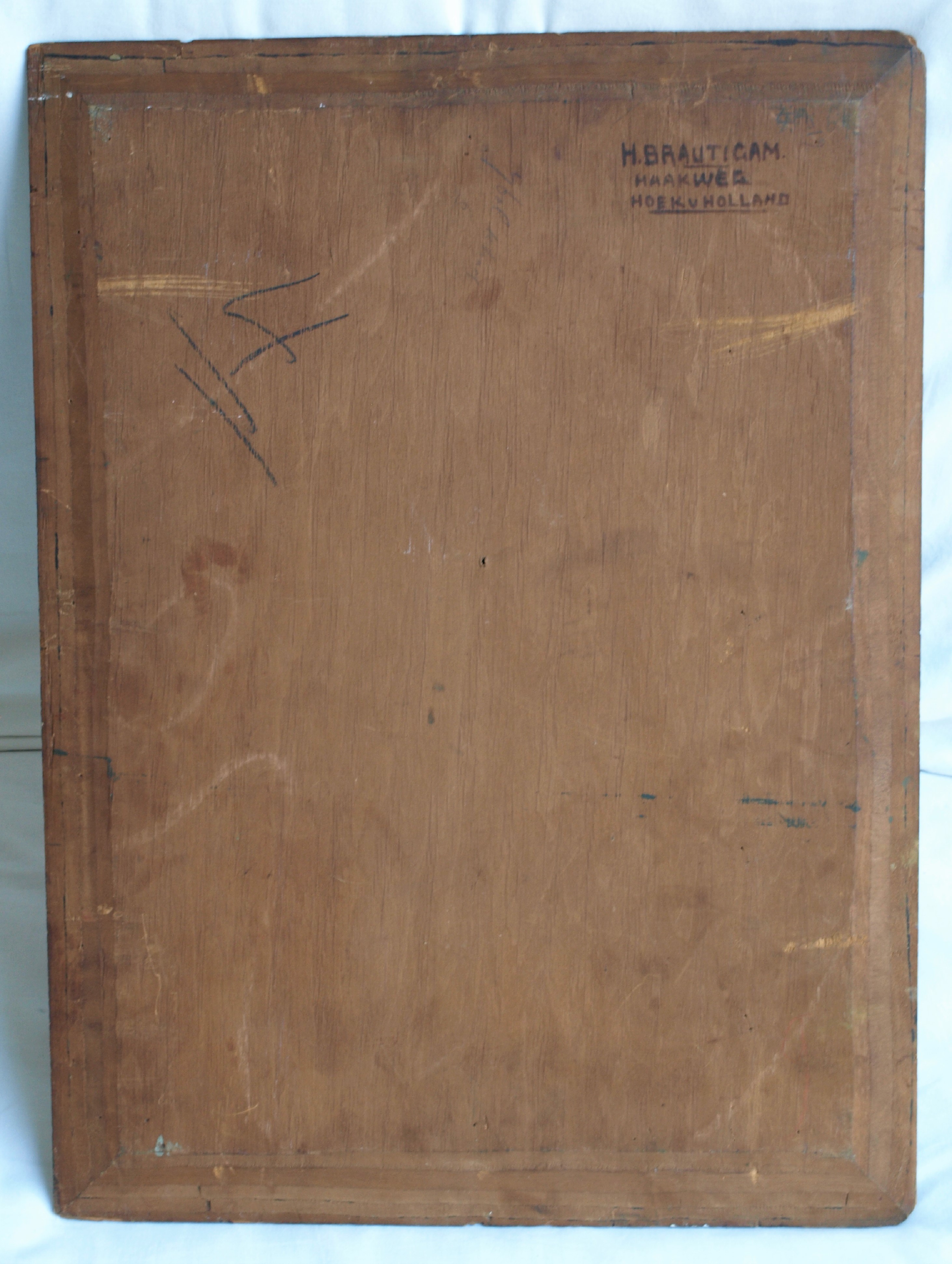 Hendrik Brautigam - Olieverf op paneel , Bloemstilleven – gesigneerd – ca 1935 kopen? Bied vanaf 45!