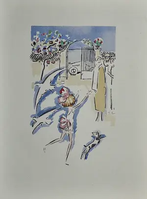 Kees van Dongen - Pochoir uit La Garconne 1925 kopen? Bied vanaf 199!