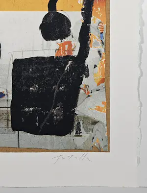 Mimmo Rotella - Mirò in Nero kopen? Bied vanaf 500!