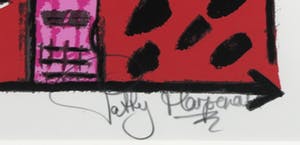 Patty Harpenau - Zeefdruk, Zonder titel - Ingelijst kopen? Bied vanaf 20!