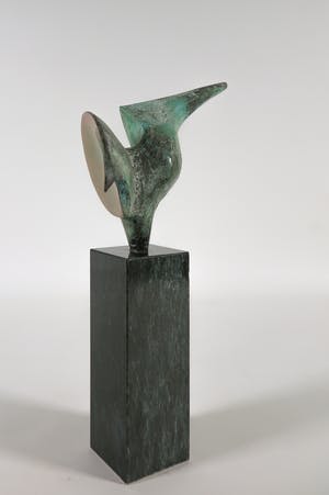 Ruurd Hallema - Bronzen beeld, Trots kopen? Bied vanaf 250!