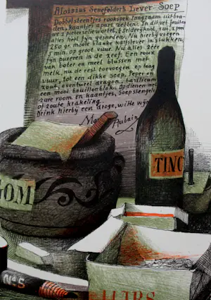 Nicolaas Wijnberg - Litho + boekje Petit 5&6 - 1980 kopen? Bied vanaf 55!