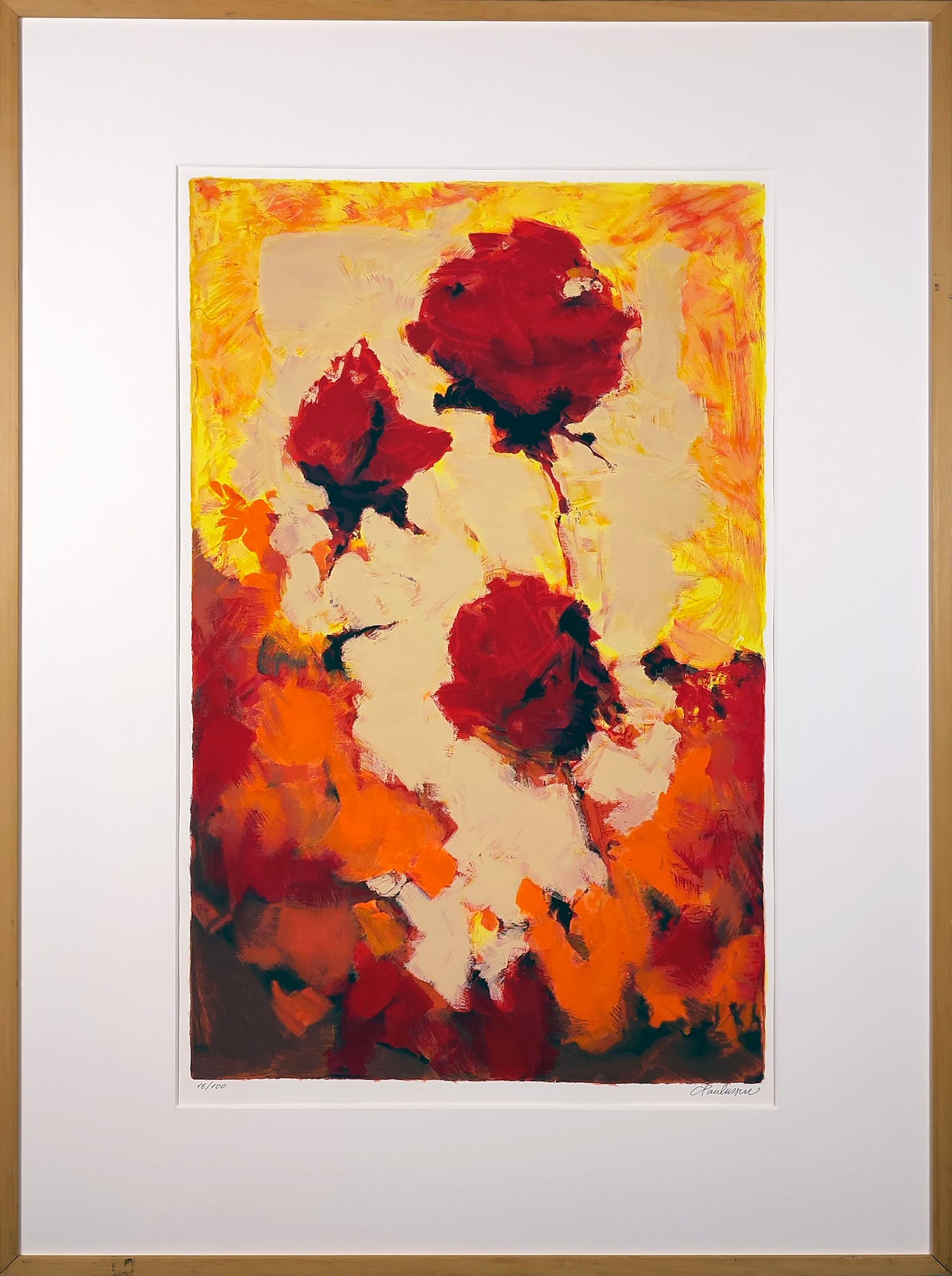 Carolina Paulussen - Rozen rood verkocht voor € 50!