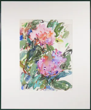 Erika Rauschning - Aquarel, Zonder titel - Ingelijst kopen? Bied vanaf 1!