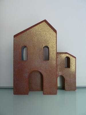 Niet of onleesbaar gesigneerd - Mediterraans tafereel (Provence/Toscane) kopen? Bied vanaf 1!