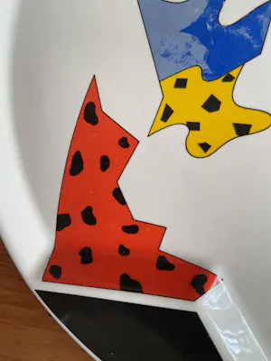 Bottega Laurentia - Grote schaal Memphis design, voor Studio Lampo Italie kopen? Bied vanaf 35!