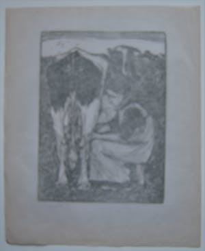 Jan Mankes - De koemelkster. kopen? Bied vanaf 275!