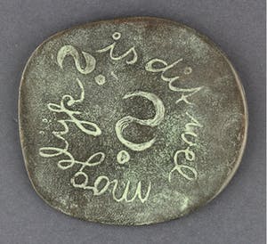 Inka Klinckhard - Bronzen penning: Leven in vrede, 1973 kopen? Bied vanaf 75!