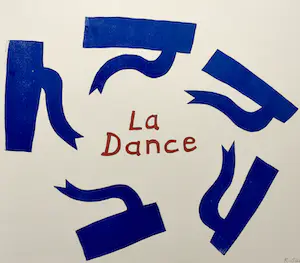 Klaas Gubbels - Klaas Gubbels houtdruk 'La Dance' - 2010 kopen? Bied vanaf 475!