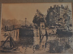 Jan Sirks - Amsterdam stadsgezicht kopen? Bied vanaf 1!