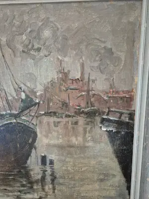 Toni Elster - 2 Schiffe am Anleger kopen? Bied vanaf 200!