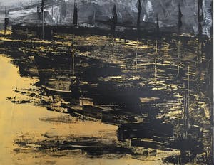 John Foppen - Up To The World Of Gold.........# K 03. XL . GROOT. kopen? Bied vanaf 179!