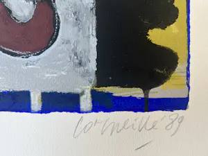 Corneille - handgesigneerde zeefdruk | 'Six Rêves Peints' | 1989 kopen? Bied vanaf 300!