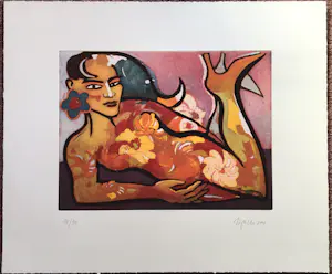 Elvira Bach - ***handsignierte Originalgraphik*** kopen? Bied vanaf 250!