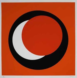 Genevieve Claisse - Cercle orange 2015 - Giclee - handgesigneerd - oplage 40 kopen? Bied vanaf 155!
