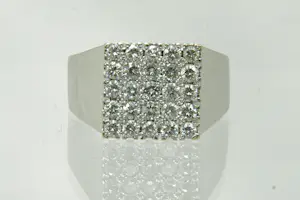 10 - 18 karaats witgouden diamant ring gezet met ca 0.85 crt briljant kaufen? Bieten Sie von 750!