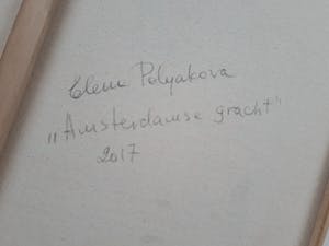 Elena Polyakova - Amsterdamse gracht 60x80 kopen? Bied vanaf 125!