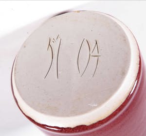 Ed Meissenberg - Aardewerk, Bloemenvaas kopen? Bied vanaf 1!