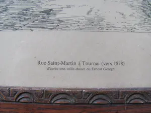 Ernest George - Rue Saint-Martin a Tournai (Doornik) kopen? Bied vanaf 25!
