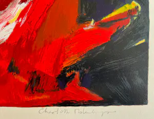 Charlotte Molenkamp - handgesigneerde zeefdruk | 'Dansend Kind' | 1993 kopen? Bied vanaf 1!