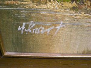 Henner Knauf - Landschap kopen? Bied vanaf 40!