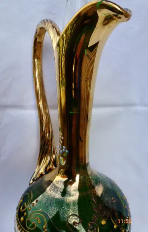 Cenedese - Grote Vintage Tre Fuochi Murano decanter / karaf. kopen? Bied vanaf 55!