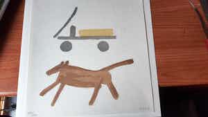 Klaas Gubbels - De kar verkocht voor € 75!