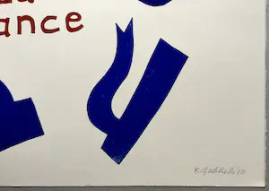 Klaas Gubbels - Klaas Gubbels houtdruk 'La Dance' - 2010 kopen? Bied vanaf 475!